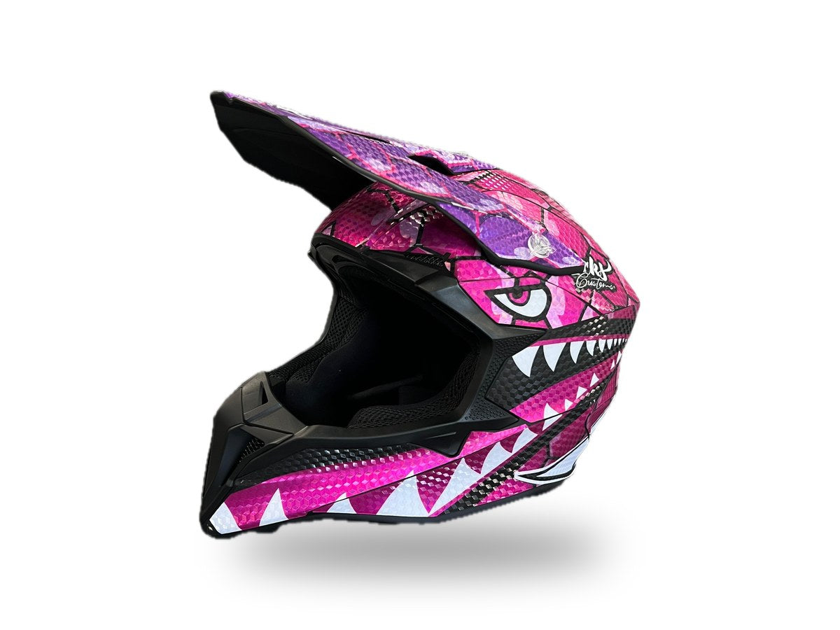 Casco con grafica personalizzata